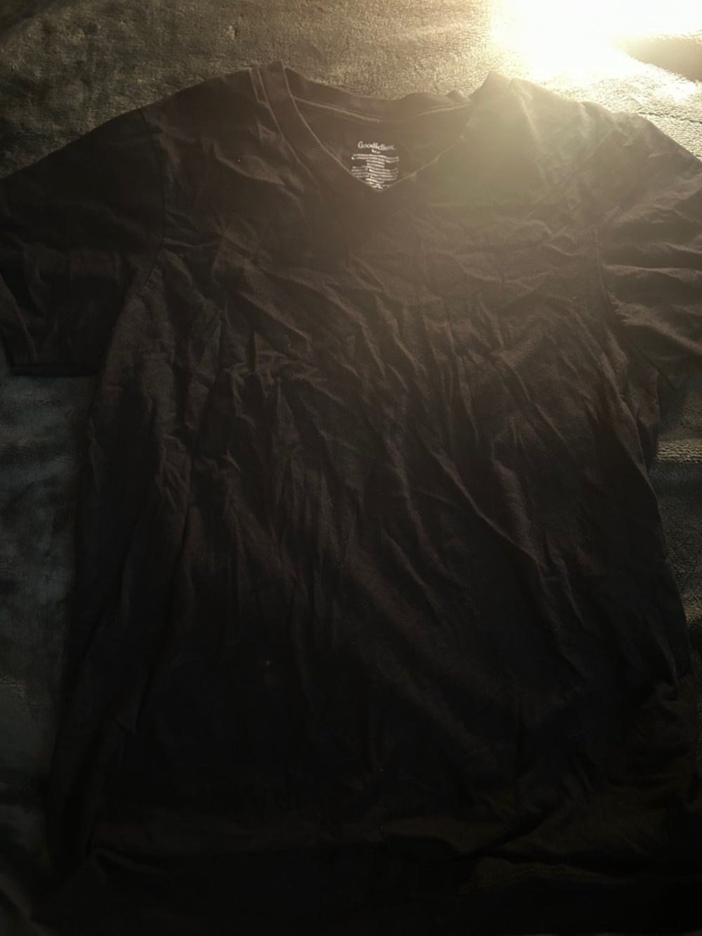 Goodfellow & Co Men's Black V-Neck Tee